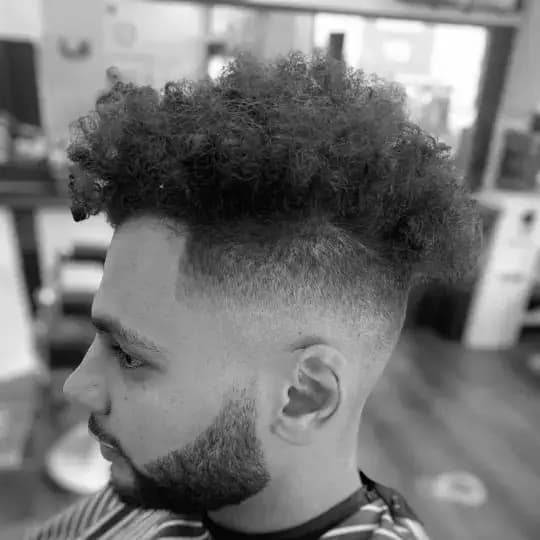 Fade haircut