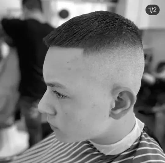 Fade haircut
