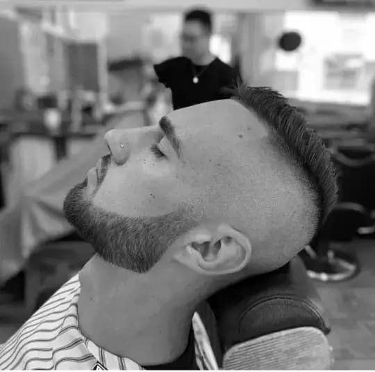 Fade haircut