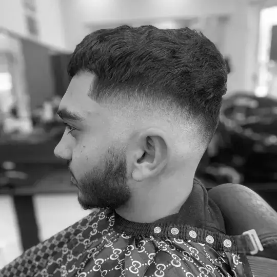 Fade haircut