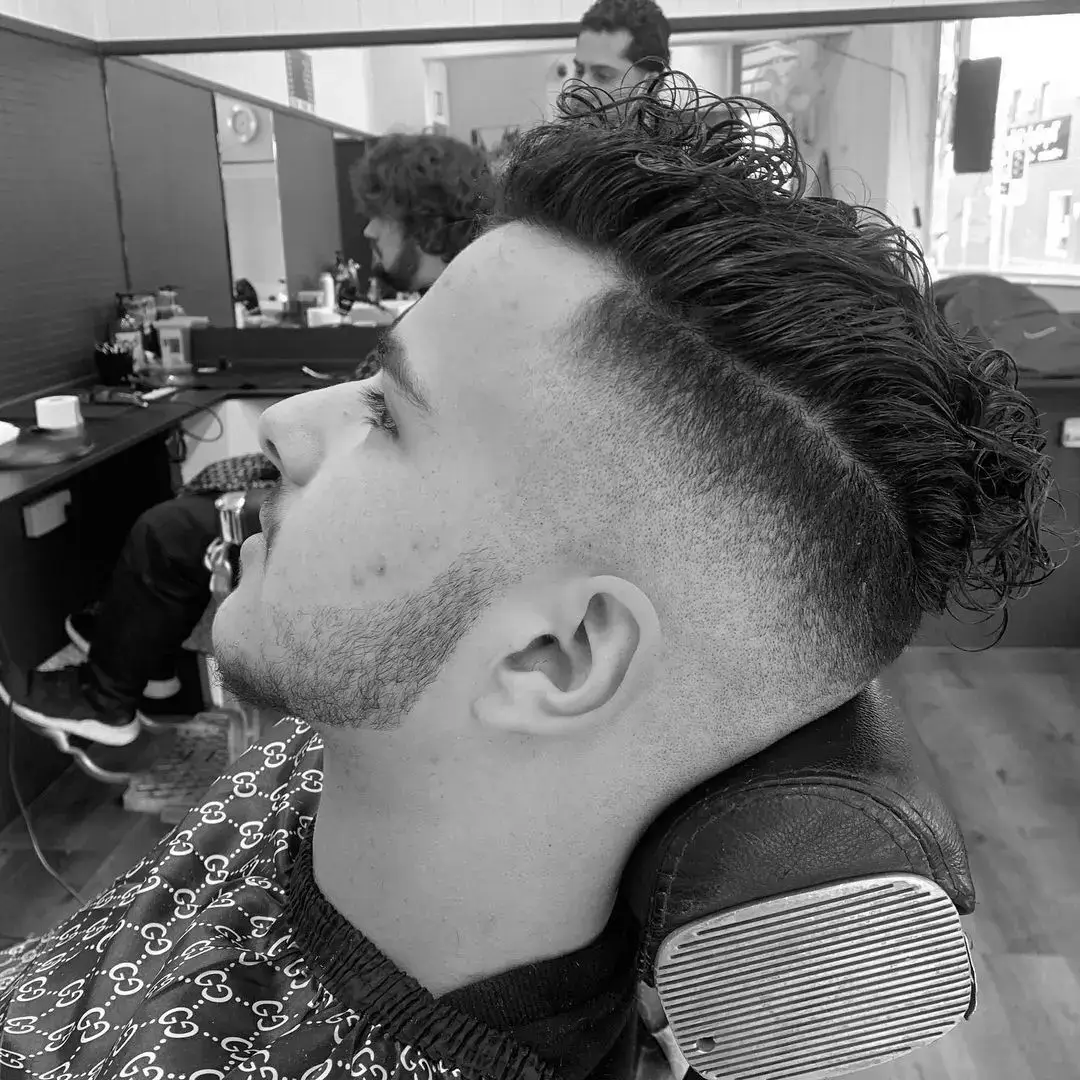 Fade haircut