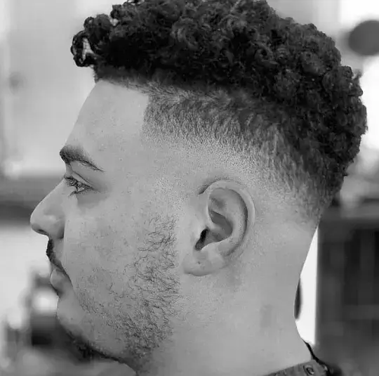 Fade haircut